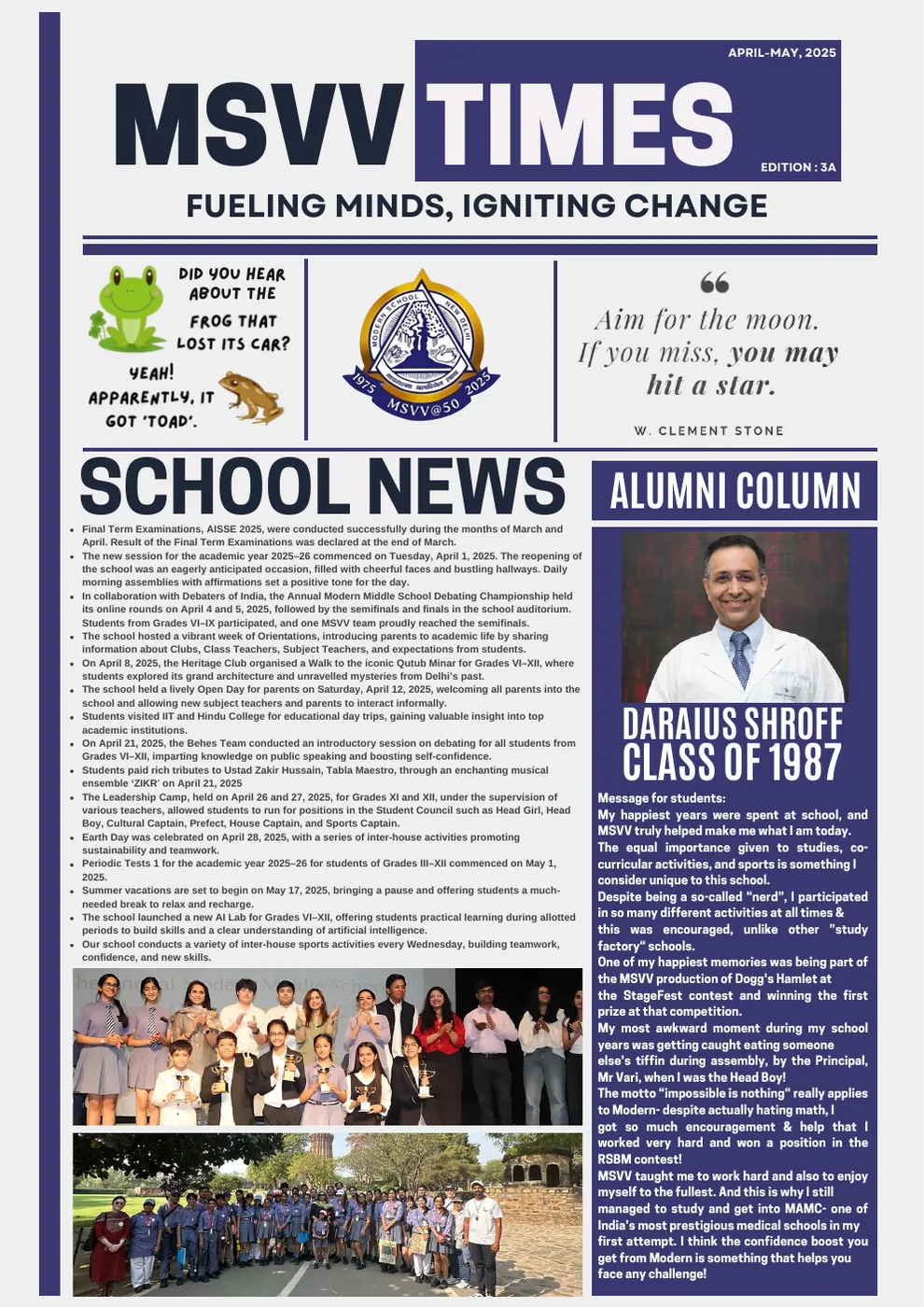 MSVV Times daily update